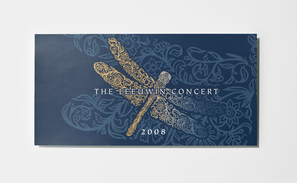 2008 Leeuwin concert invitation