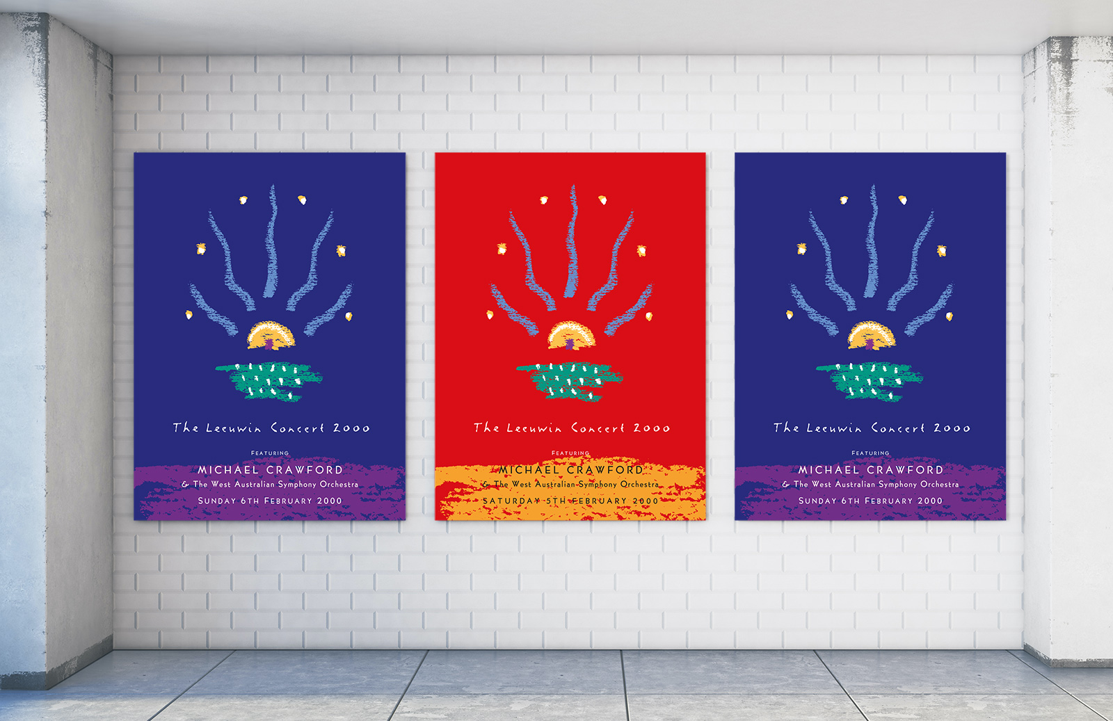 2000 Leeuwin concert identity and tickets