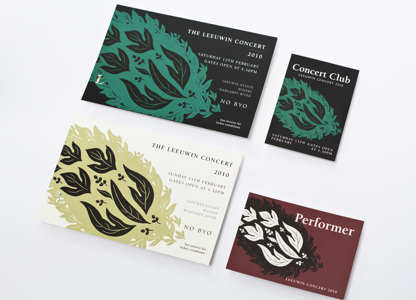 2010 Leeuwin concert tickets