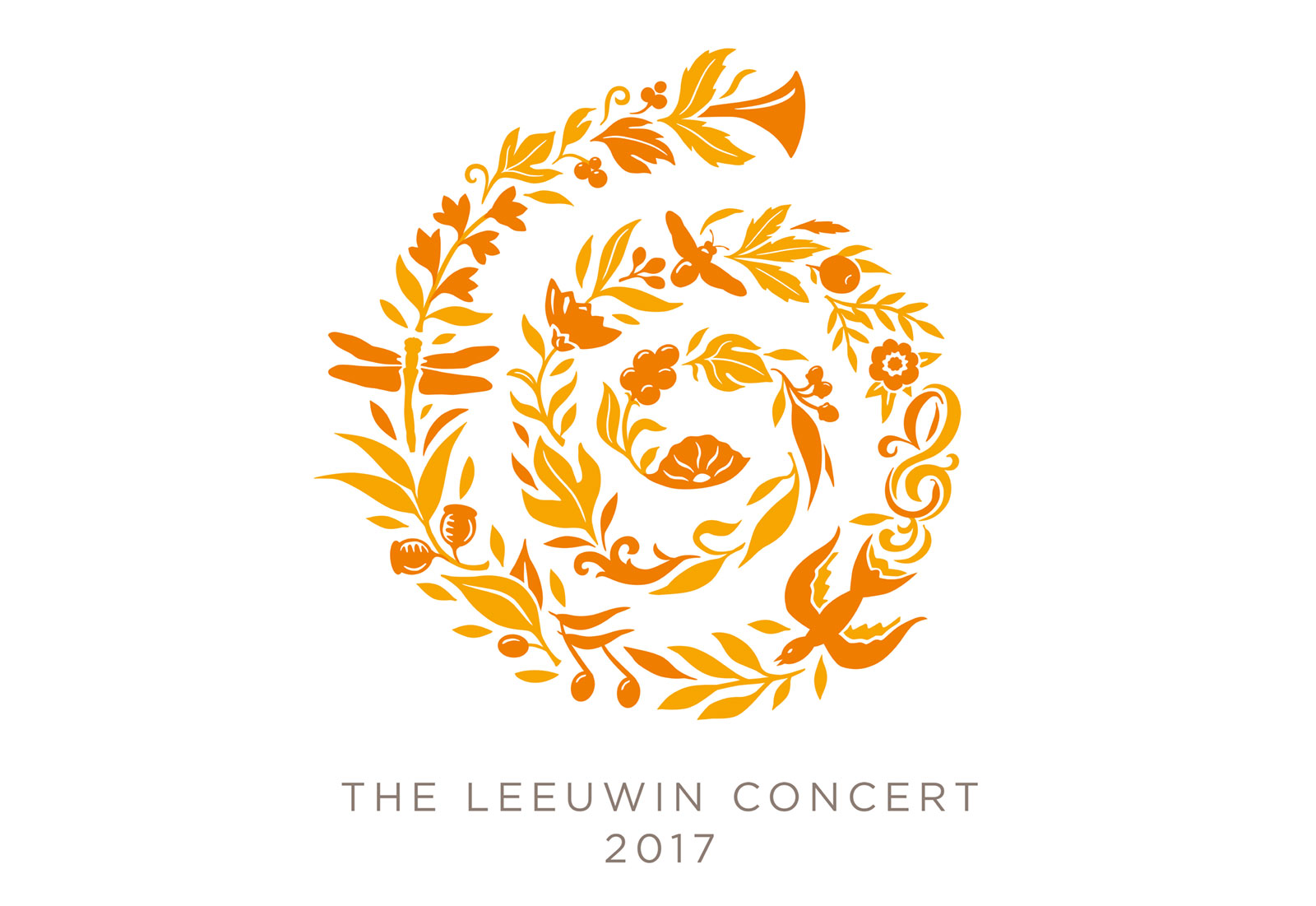 2017 Leeuwin concert ticket design