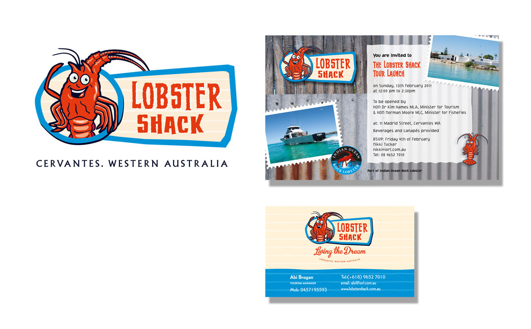 Lobstershack brand identity
