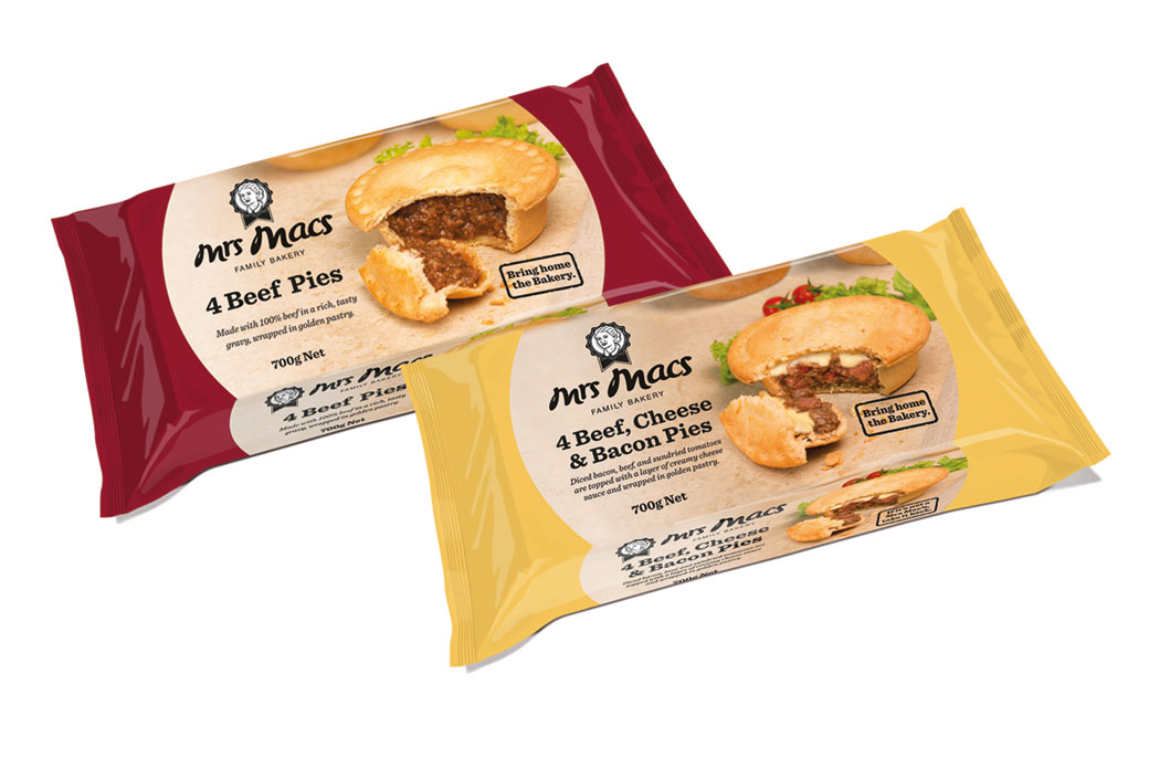 Mrs macs multipack packaging design