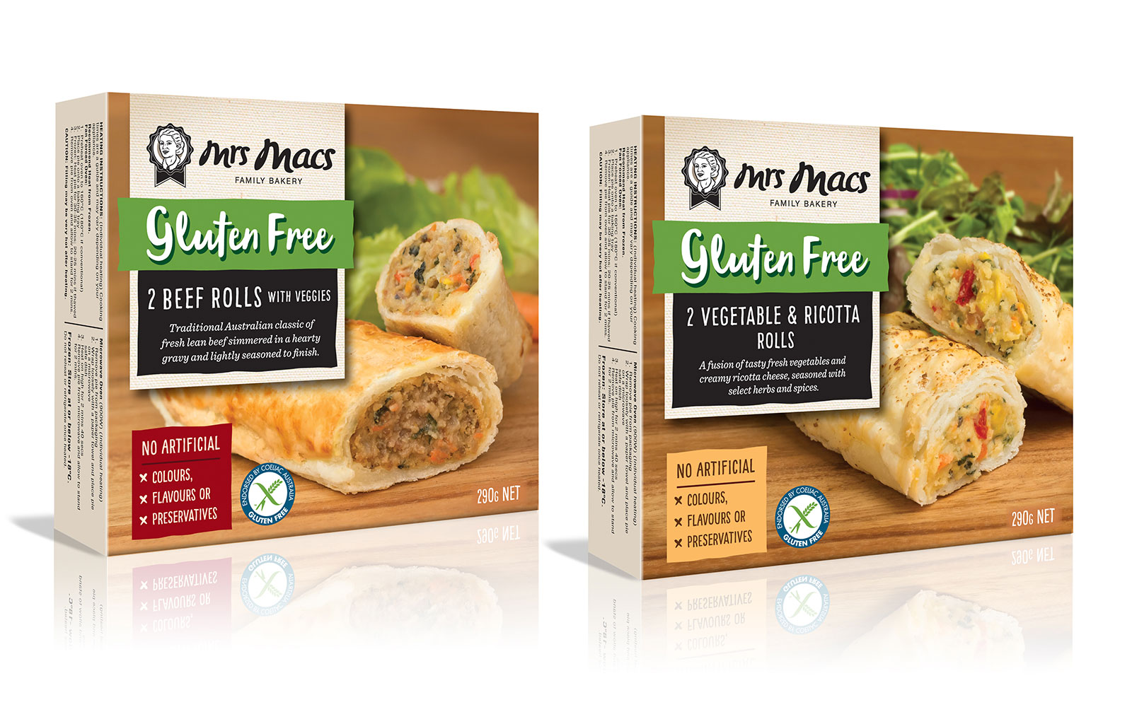 Mrs macs Gluten Free range