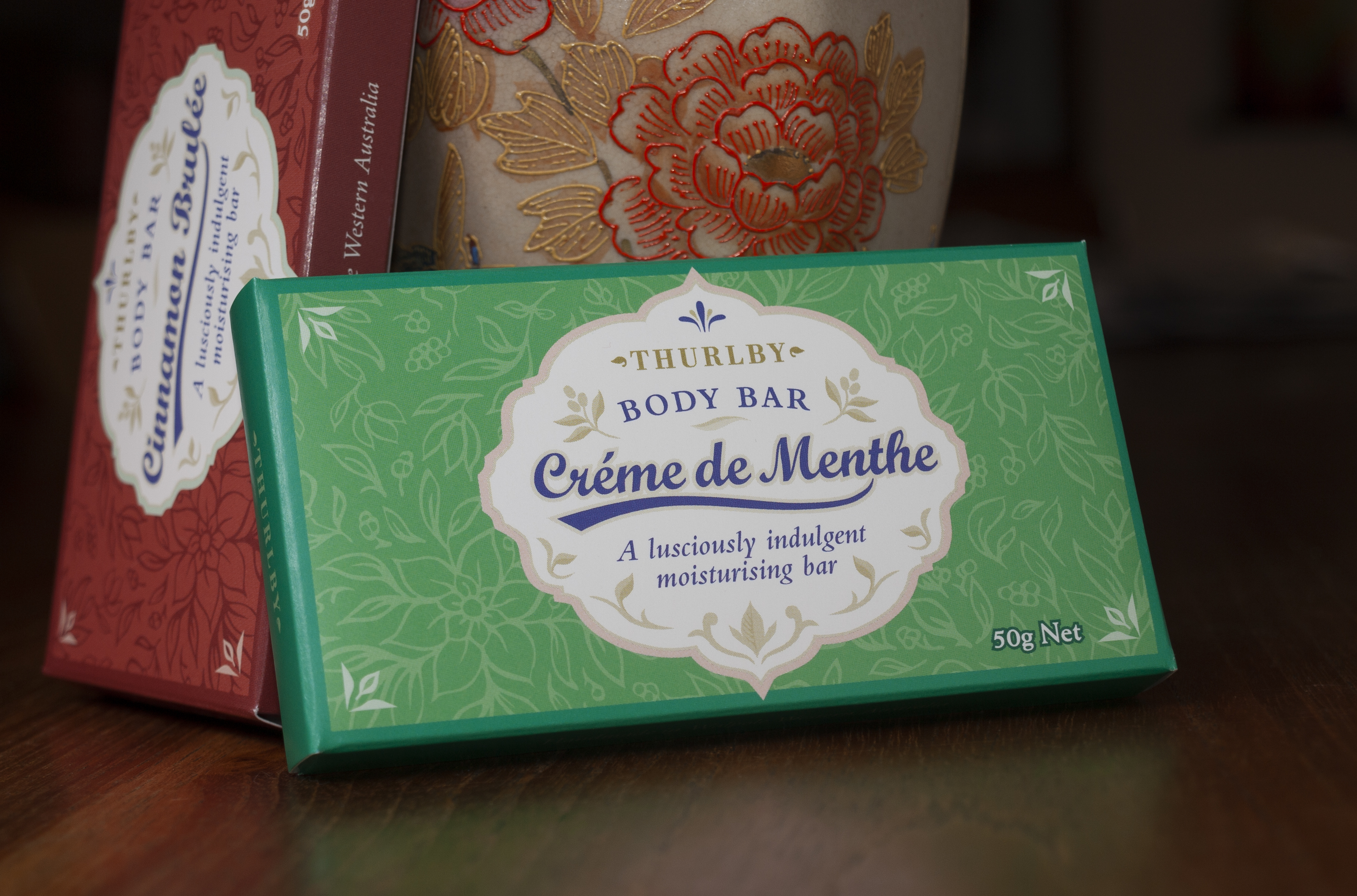 Thurlby Herb Farm moisturizing bar packaging design