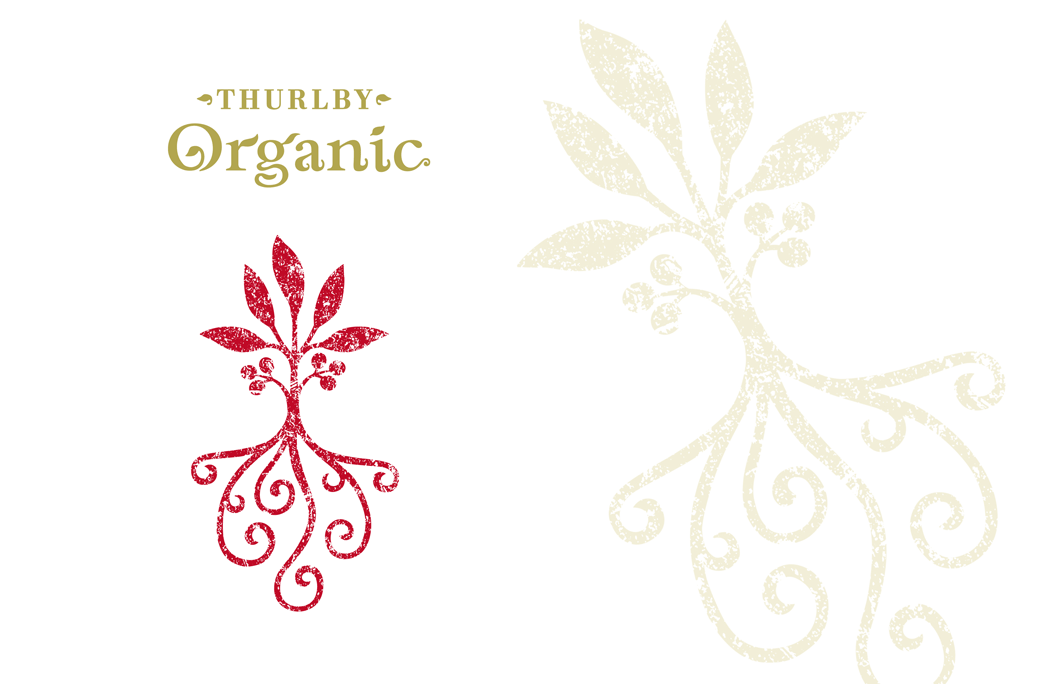 thurlby Organic brand identity design