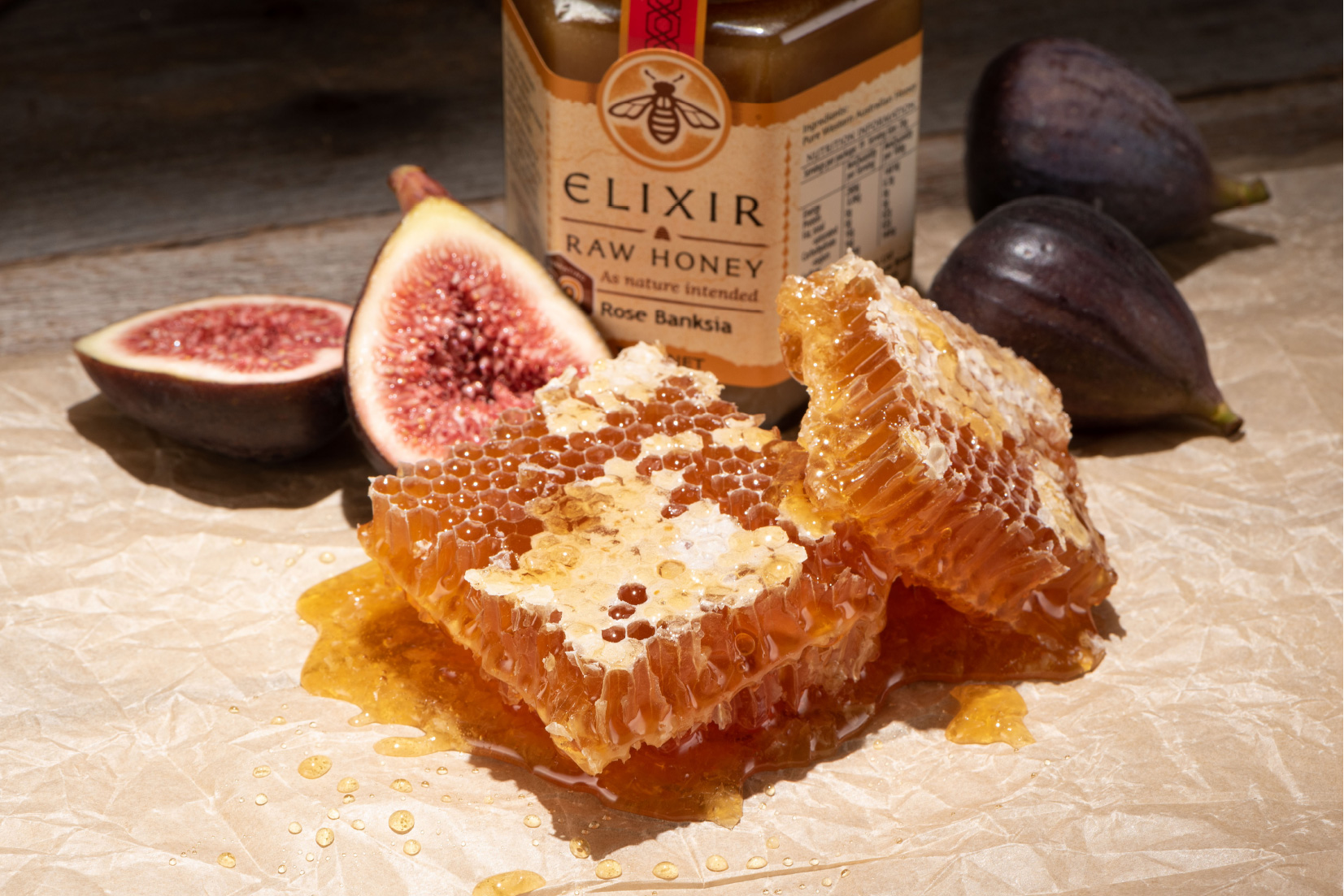 Elixir Honeycomb and figs