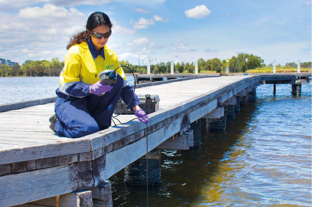 Eco environmental testing water