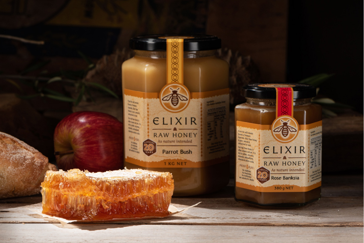 Elixir Honeycomb and Honey